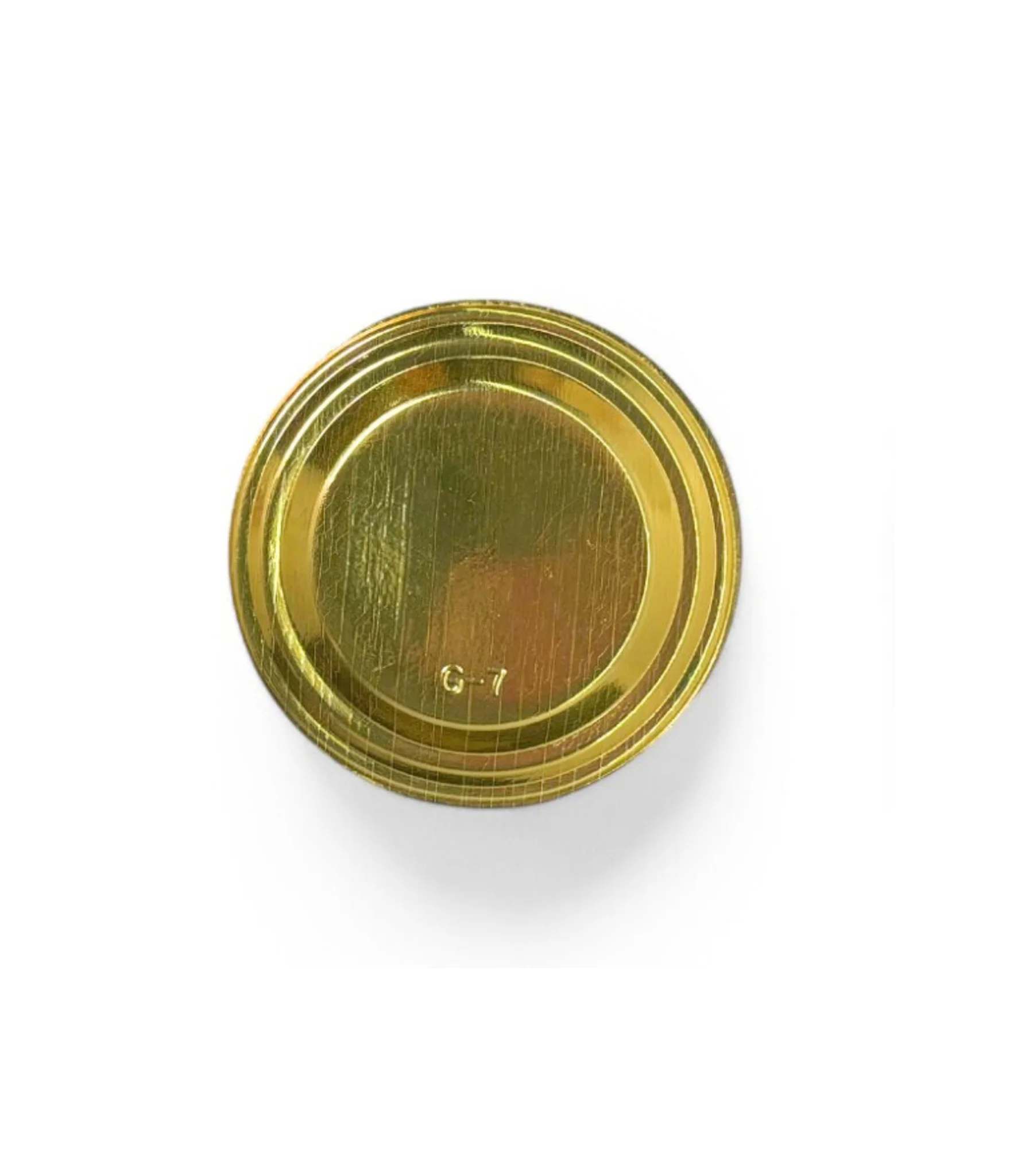 GPG7RD ROUND GOLD TRAY BOX PACK 5000 PCS