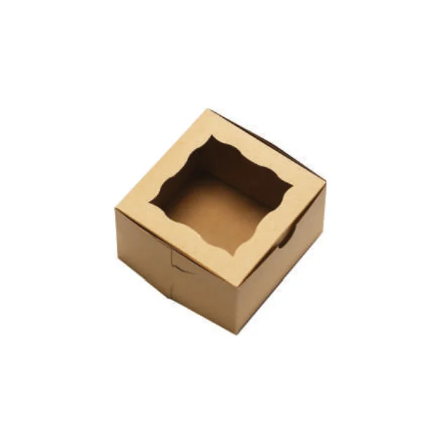 Kraft Browine Cup Cake Box #01