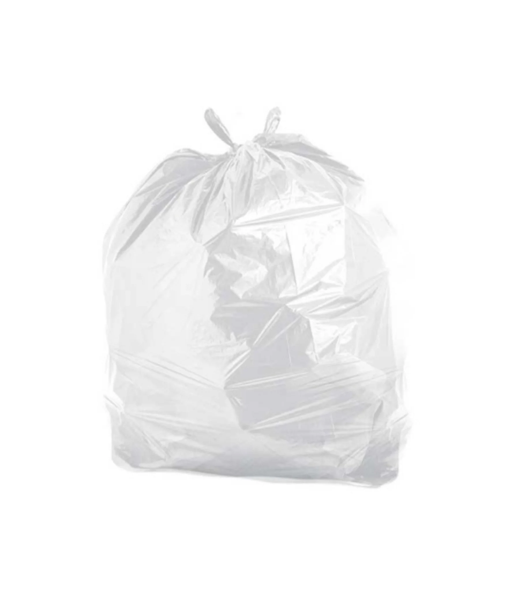 size 32x44 ld recycled bag clear box pack 30 kg